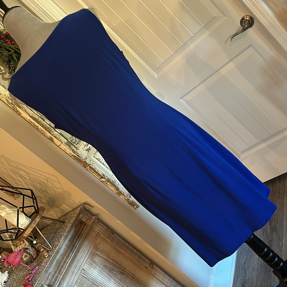 Anne Klein Dress - Size 8 - Royal Blue - Like New - No flaws - Picture 5 of 7